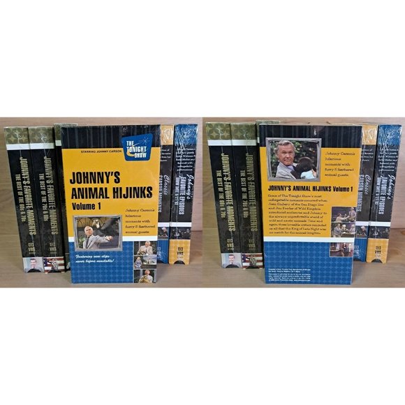 Johnny Carson Club The Tonight Show VHS Lot of 9 The Final Show Some Sealed - Picture 6 of 11